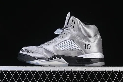 All categories Air Jordan Jordan series basketball shoes Air Jordan 5 P version Air Jordan 5 Retro "Wings" AJ5 Joe 5 silver silk IO2038-001